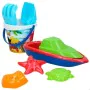 Set de jouets de plage Colorbaby 8 Pièces Bateau polypropylène (24 Unités) de Colorbaby, Jouets de sable et de plage - Réf : ...