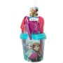 Conjunto de brinquedos de praia Frozen Elsa & Anna Ø 18 cm (16 Unidades) de Frozen, Brinquedos para caixas de areia e praia -...