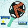 Pás de Praia com Bola Colorbaby Neopreno Plástico (6 Unidades) de Colorbaby, Brinquedos para caixas de areia e praia - Ref: S...