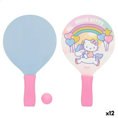 Beach Spades with Ball Hello Kitty Wood (12 Units) by Hello Kitty, Sandpit and beach toys - Ref: S8902170, Price: 31,36 €, Di...