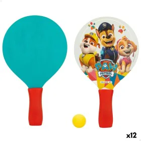 Raquettes de Plage The Paw Patrol Bois 18,5 x 31,5 x 0,5 cm (12 Unités) de The Paw Patrol, Jouets de sable et de plage - Réf ...