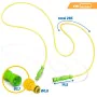 Skipping Rope with Handles Sprinkler (6 Units) by BigBuy Kids, Calisthenics & Ability - Ref: S8902185, Price: 52,78 €, Discou...