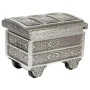 Caja-Joyero Alexandra House Living Plateado Aluminio Madera MDF 20 x 25 x 30 cm de Alexandra House Living, Cajas - Ref: D1631...