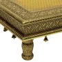 Side table Alexandra House Living Golden Aluminium MDF Wood 38 x 12 x 38 cm by Alexandra House Living, Tables - Ref: D1631364...