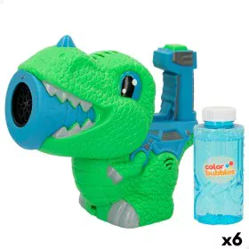 Bubble Blowing Game Colorbaby Green Dinosaur 150 ml 20 x 17 x 9 cm (6 Units) by Colorbaby, Bubble-Making Toys - Ref: S8902232...