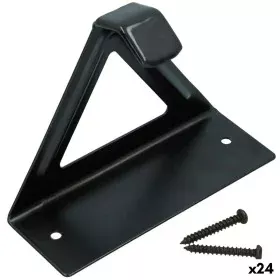 Fahrrad-Wandhalterung Aktive Schwarz Metall 15,5 x 12 x 5,5 cm (24 Stück) von Aktive, Fahrradhalter- & -ständer - Ref: S89022...