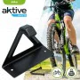 Soporte de pared para bicicleta Aktive Negro Metal 15,5 x 12 x 5,5 cm (24 Unidades) de Aktive, Aparcabicicletas y soportes pa...