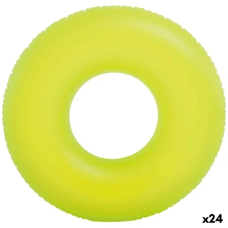 Inflatable Floating Doughnut Intex Neon 91 x 91 cm (24 Units) by Intex, Pool toys - Ref: S8902461, Price: 57,95 €, Discount: %