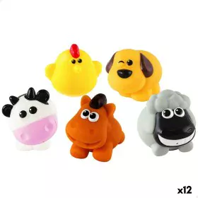 Set Animali della Fattoria Winfun 7 x 6,5 x 4 cm (12 Unità) di Winfun, Sonagli e anelli di peluches - Rif: S8902508, Prezzo: ...