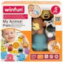 Set of Farm Animals Winfun 7 x 6,5 x 4 cm (12 Units) by Winfun, Rattles and plush hoops - Ref: S8902508, Price: 73,87 €, Disc...