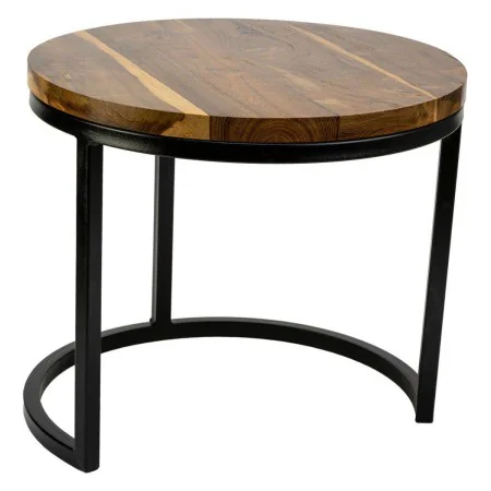 Table Basse Alexandra House Living Marron Fer Bois de manguier 38 x 65 x 38 cm de Alexandra House Living, Tables - Réf : D163...