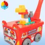 Building Blocks Color Block Suitcase Fireman 30 Pieces (2 Units) by Color Block, Building & Construction Toys - Ref: S8902532...