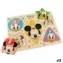 Puzzle Infantil de Madera Disney + 2 Años 5 Piezas (12 Unidades) de Disney, Puzles encajables y rompecabezas - Ref: S8902538,...