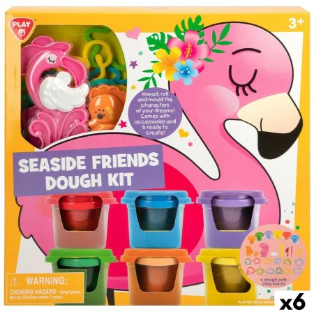 Modelling Clay Game PlayGo Seaside Friends (6 Units) by PlayGo, Clay & Dough - Ref: S8902542, Price: 54,32 €, Discount: %