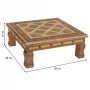 Side table Alexandra House Living Copper Aluminium MDF Wood 38 x 14 x 38 cm by Alexandra House Living, Tables - Ref: D1631371...