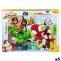 Child's Puzzle Spidey Double-sided 24 Pieces 70 x 1,5 x 50 cm (6 Units) by Spidey, Jigsaws - Ref: S8902564, Price: 47,93 €, D...