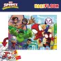 Child's Puzzle Spidey Double-sided 24 Pieces 70 x 1,5 x 50 cm (6 Units) by Spidey, Jigsaws - Ref: S8902564, Price: 47,93 €, D...