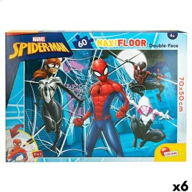 Child's Puzzle Spider-Man Double-sided 60 Pieces 70 x 1,5 x 50 cm (6 Units) by Spider-Man, Jigsaws - Ref: S8902565, Price: 47...