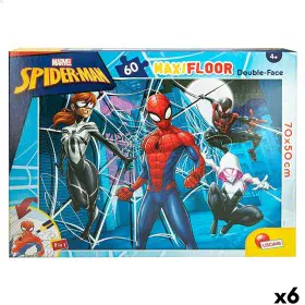 Child's Puzzle Spider-Man Double-sided 60 Pieces 70 x 1,5 x 50 cm (6 Units) by Spider-Man, Jigsaws - Ref: S8902565, Price: 47...