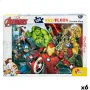 Puzzle Enfant The Avengers Double face 108 Pièces 70 x 1,5 x 50 cm (6 Unités) de The Avengers, Puzzles classiques - Réf : S89...