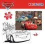 Child's Puzzle Cars Double-sided 108 Pieces 70 x 1,5 x 50 cm (6 Units) by Cars, Jigsaws - Ref: S8902568, Price: 47,93 €, Disc...