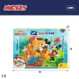 Puzzle Enfant Mickey Mouse Double face 108 Pièces 70 x 1,5 x 50 cm (6 Unités) de Mickey Mouse, Puzzles classiques - Réf : S89...