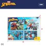 Child's Puzzle Spider-Man Double-sided 4-in-1 48 Pieces 35 x 1,5 x 25 cm (6 Units) by Spider-Man, Jigsaws - Ref: S8902573, Pr...