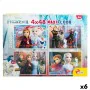 Puzzle Enfant Frozen Double face 4 en 1 48 Pièces 35 x 1,5 x 25 cm (6 Unités) de Frozen, Puzzles classiques - Réf : S8902574,...