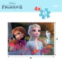 Puzzle Infantil Frozen Doble cara 4 en 1 48 Piezas 35 x 1,5 x 25 cm (6 Unidades) de Frozen, Puzzles - Ref: S8902574, Precio: ...