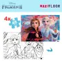 Child's Puzzle Frozen Double-sided 4-in-1 48 Pieces 35 x 1,5 x 25 cm (6 Units) by Frozen, Jigsaws - Ref: S8902574, Price: 48,...