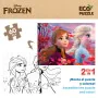 Child's Puzzle Frozen Double-sided 60 Pieces 70 x 1,5 x 50 cm (12 Units) by Frozen, Jigsaws - Ref: S8902576, Price: 71,61 €, ...