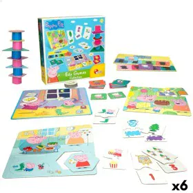 Jogo Educativo Peppa Pig Edu Games Collection 24,5 x 0,2 x 24,5 cm (6 Unidades) 10 em 1 de Peppa Pig, Jogos de tabuleiro - Re...