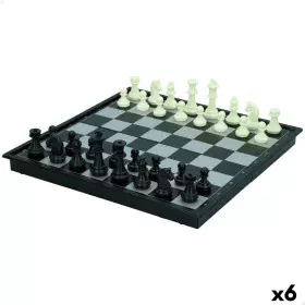 Chess and Checkers Board Colorbaby Plastic (6 Units) by Colorbaby, Traditional games - Ref: S8902605, Price: 31,76 €, Discoun...