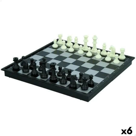 Chess and Checkers Board Colorbaby Plastic (6 Units) by Colorbaby, Traditional games - Ref: S8902605, Price: 31,76 €, Discoun...