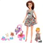 Doll Colorbaby Bella Pet 9 x 30 x 4 cm (6 Units) by Colorbaby, Fashion Dolls - Ref: S8902630, Price: 44,46 €, Discount: %