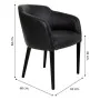 Sessel Alexandra House Living Schwarz 60 x 82 x 62 cm von Alexandra House Living, Stühle - Ref: D1631376, Preis: 204,16 €, Ra...