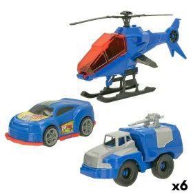 Set of cars Colorbaby 20 x 12 x 8,5 cm 6 Units 3 Pieces Police Officer by Colorbaby, Motor vehicles - Ref: S8902649, Price: 5...