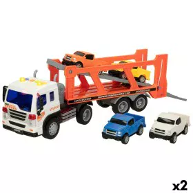 Truck Carrier and Friction Cars Speed & Go 37,5 x 12,5 x 10 cm (2 Units) by Speed & Go, Lorries - Ref: S8902671, Price: 35,38...