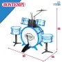 Bateria Musical Bontempi Azul Plástico 85 x 68 x 65 cm (9 Peças) (2 Unidades) de Bontempi, Tambores e percussão - Ref: S89026...