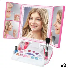 Kit de maquillage pour enfant Cra-Z-Art Shimmer 'n Sparkle 34 x 26 x 16 cm 2 Unités de Cra-Z-Art, Vanity cases - Réf : S89027...