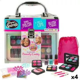 Set de Maquillaje Infantil Cra-Z-Art Shimmer 'n Sparkle Glam & Go 19 x 16 x 8 cm 4 Unidades de Cra-Z-Art, Neceseres para maqu...