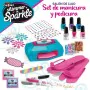 Set de Manicura Cra-Z-Art Shimmer 'n Sparkle Style Deluxe 14 x 6 x 10 cm 4 Unidades Infantil de Cra-Z-Art, Neceseres para maq...