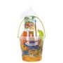 Set de Juguetes de Playa Colorbaby Mr Craby Ø 18 cm Polipropileno (16 Unidades) de Colorbaby, Juguetes para la arena y para l...