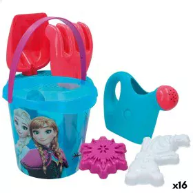 Set de Juguetes de Playa Frozen Ø 18 cm (16 Unidades) de Frozen, Juguetes para la arena y para la playa - Ref: S8902735, Prec...