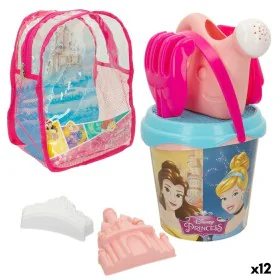 Beach toys set Disney Princess polypropylene 18 x 16 x 18 cm Ø 18 cm (12 Units) by Disney Princess, Sandpit and beach toys - ...