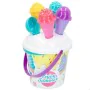 Set de Juguetes de Playa Colorbaby Ø 18 cm 11 Piezas Helado Polipropileno (15 Unidades) de Colorbaby, Juguetes para la arena ...