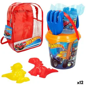 Beach toys set Hot Wheels Ø 18 cm polypropylene (12 Units) by Hot Wheels, Sandpit and beach toys - Ref: S8902749, Price: 109,...