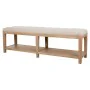 Banqueta Alexandra House Living Cinzento Creme 38 x 51 x 150 cm de Alexandra House Living, Cadeiras - Ref: D1631381, Preço: 2...