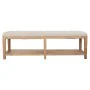 Banqueta Alexandra House Living Cinzento Creme 38 x 51 x 150 cm de Alexandra House Living, Cadeiras - Ref: D1631381, Preço: 2...