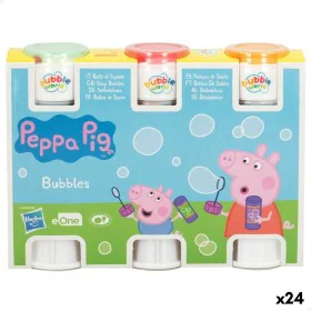 Set de souffleurs de bulles Peppa Pig 3 Pièces 60 ml (24 Unités) de Peppa Pig, Bulles de savon - Réf : S8902808, Prix : 37,90...